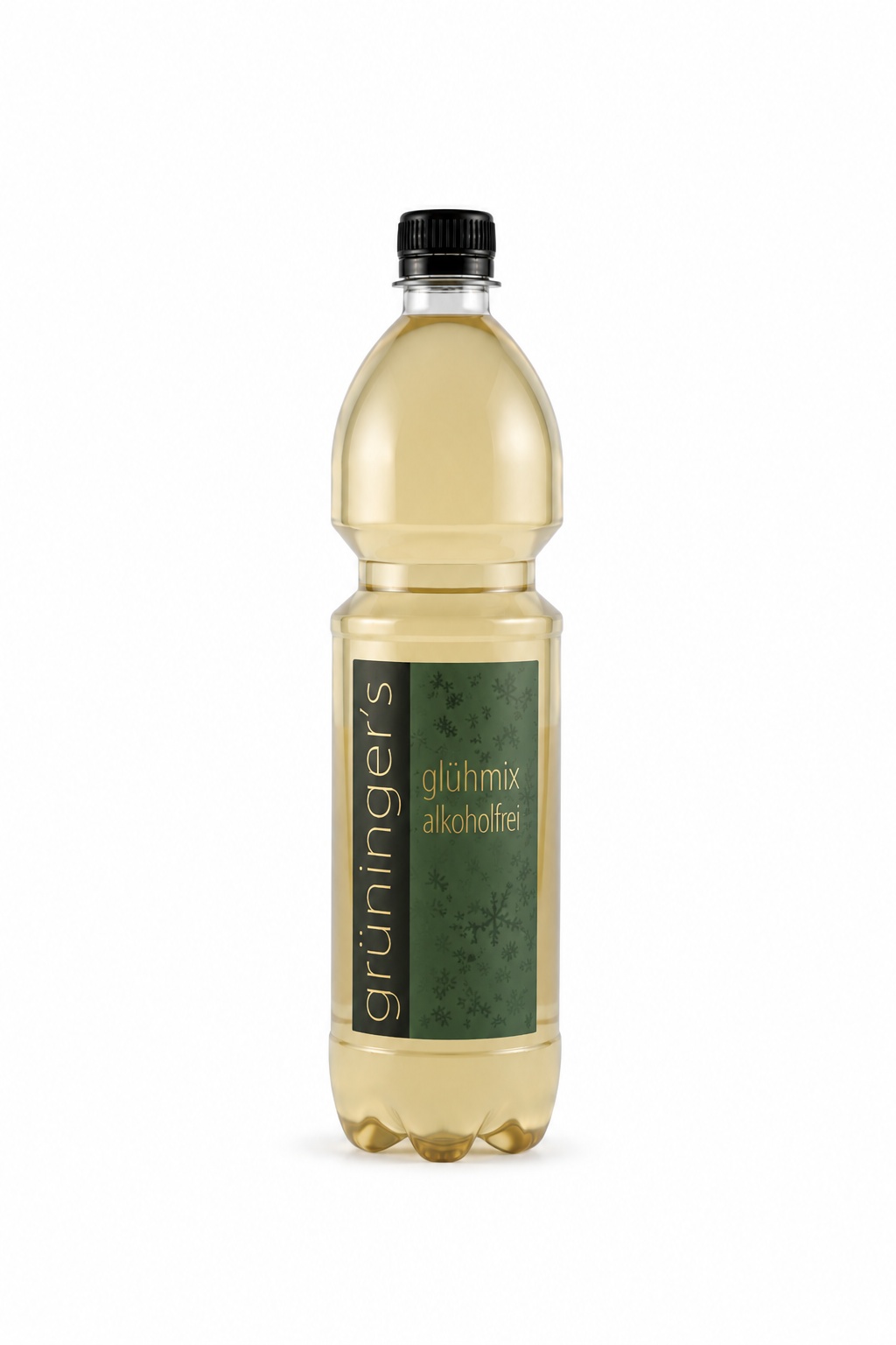 Flasche alkoholfreier Glühmix Weiss von Grüninger’s Rebbau